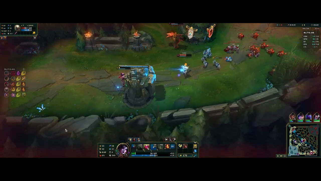 Alcony Youtube - Zyra turret outplay