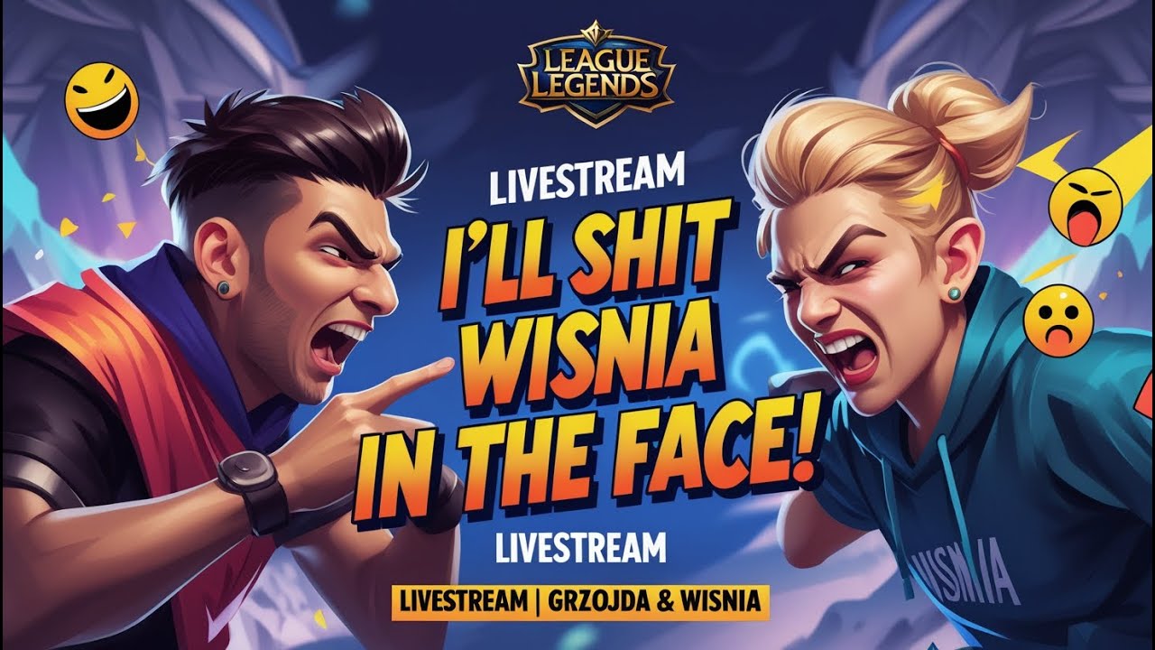 Alcony Youtube - Sram Wisni do mordy, ale to League of Legends | Grzojda feat. Wisnia, Ksieciu, Adas, Nefret