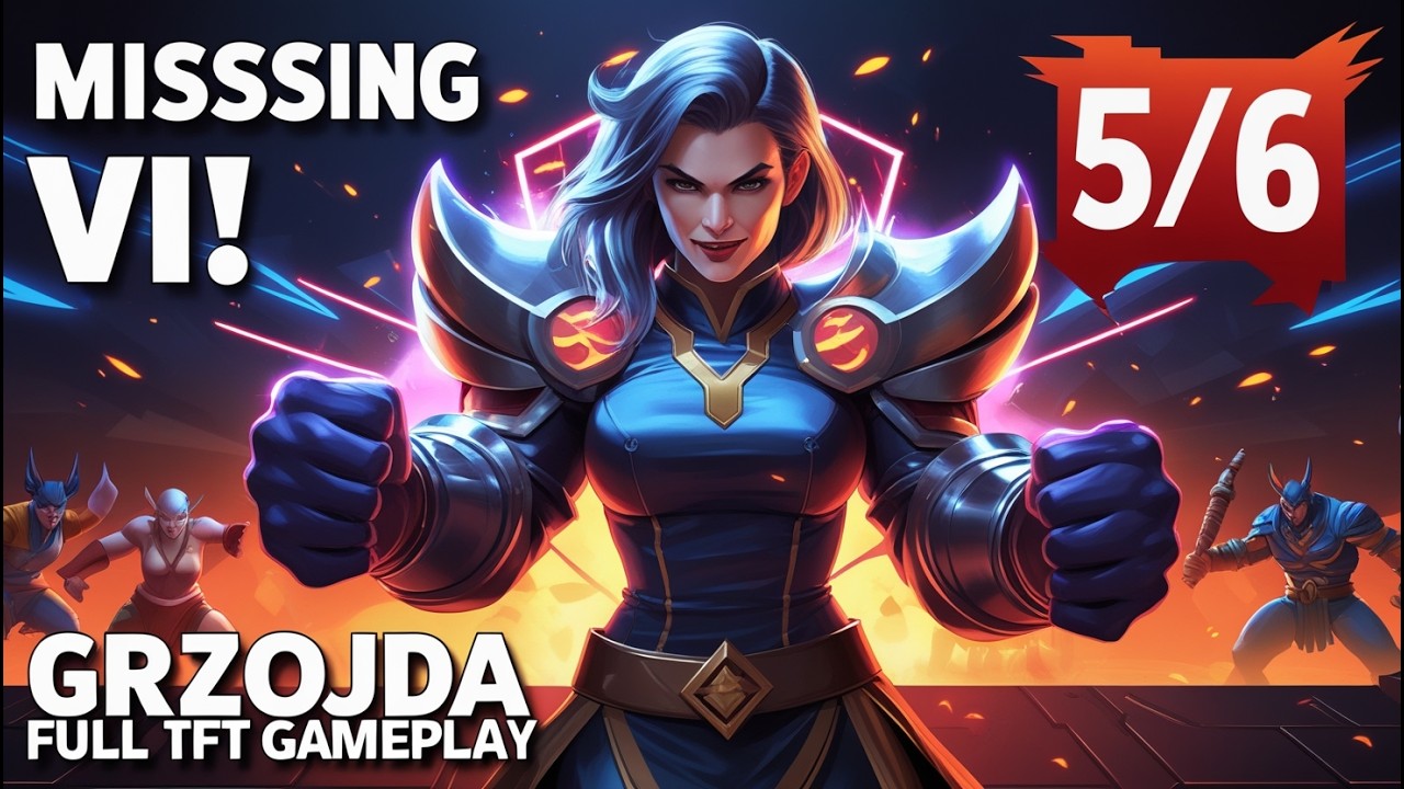 Alcony Youtube - Nie moglem odstac Vi :( | Grzojda full TFT Gameplay