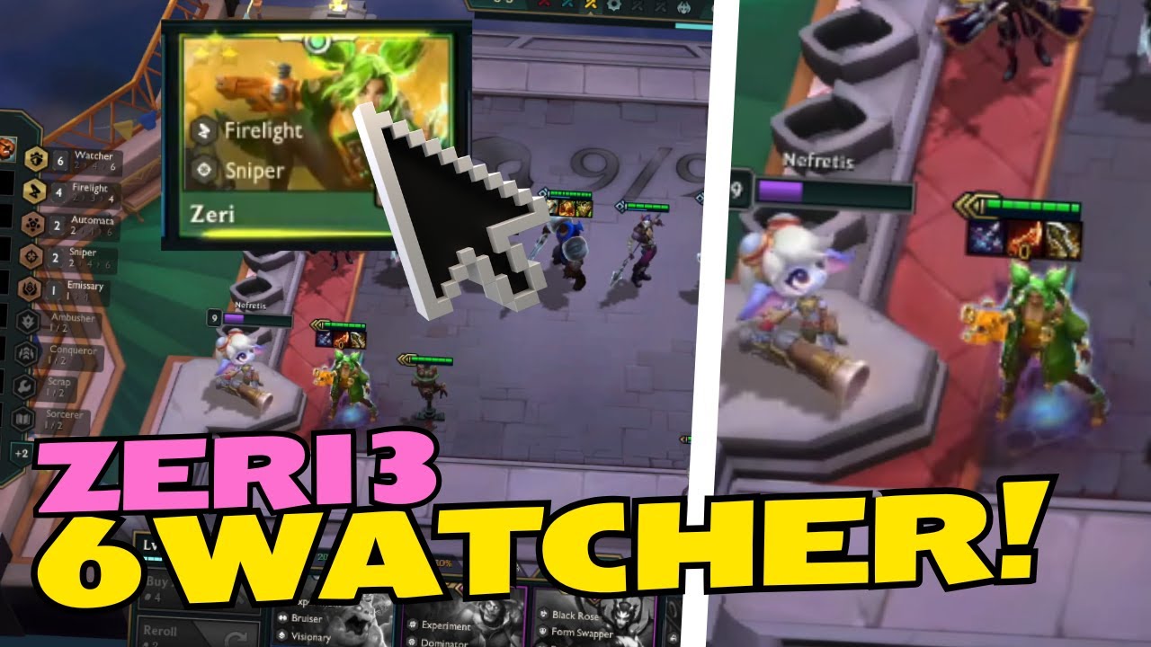 Alcony Youtube - Zeri 3 + Watcher | TFT | Nefretis