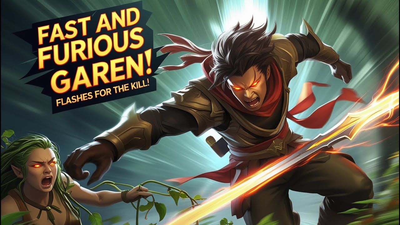 Alcony Youtube - Odpalony garen | lol |