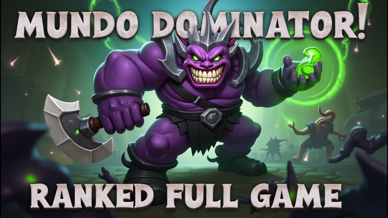 Alcony Youtube - Mundo Dominator | Ranked Full Game | Grzojda & Wisnia