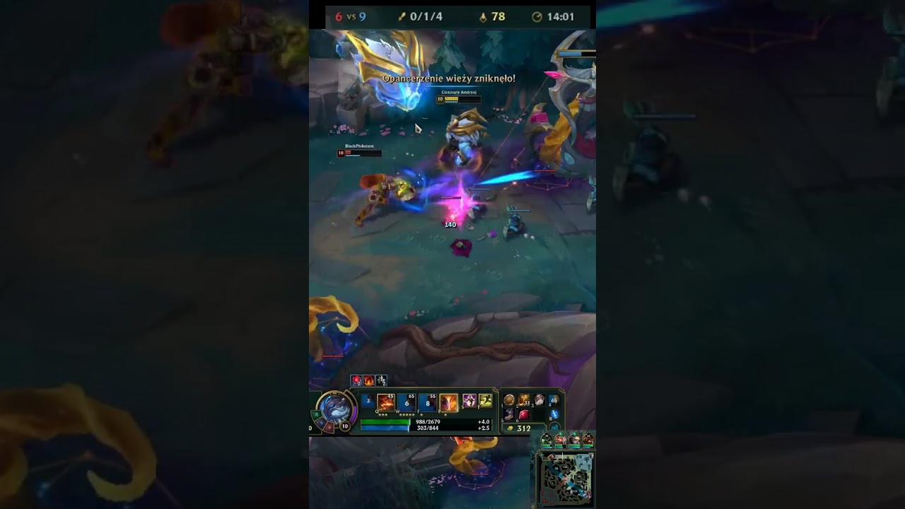 Alcony Youtube - Ornn dojeżdża greedy Illaoi na topie! Tak się karze za chciwość 💥 #Shorts #LoL