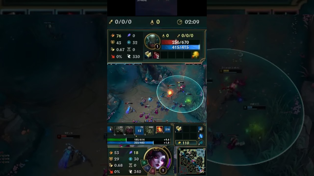 Alcony Youtube - Pyke dostaje karę za greedy zagrania! Zyra soloQ pokazuje miejsce w szeregu #Shorts #LoL