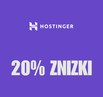 Promocja 20% zniżki na hosting Hostinger